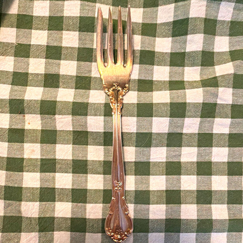 Gorham chantilly salad fork - gorham,