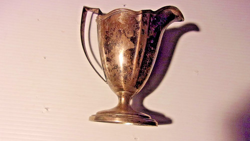 Gorham sterling silver creamer - gorham,